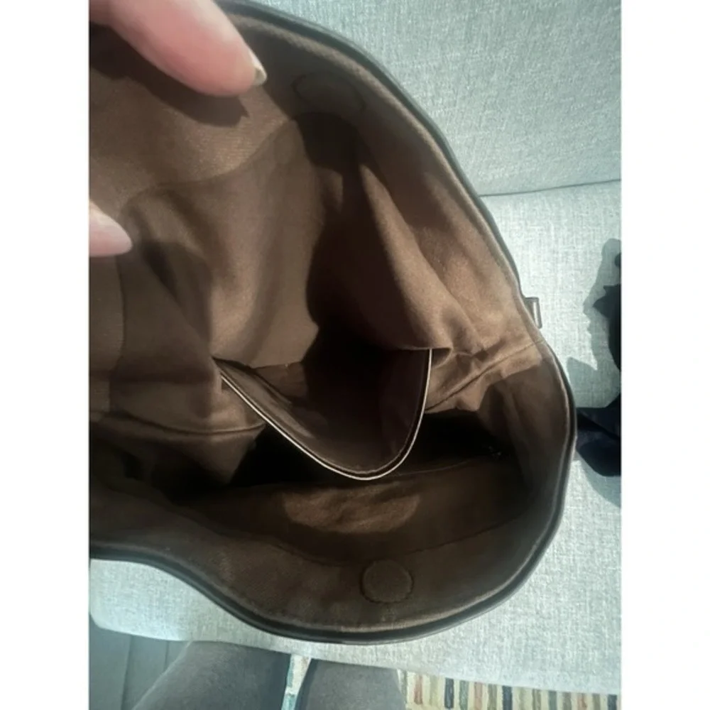 Duluth Trading Co Brown CANVAS Messenger Unisex BAG Shoulder & Crossbody‎ Purse